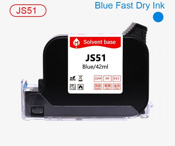 Mavi H�zl� Kuruyan M�rekkep Kartu�lar� JS51 42ml